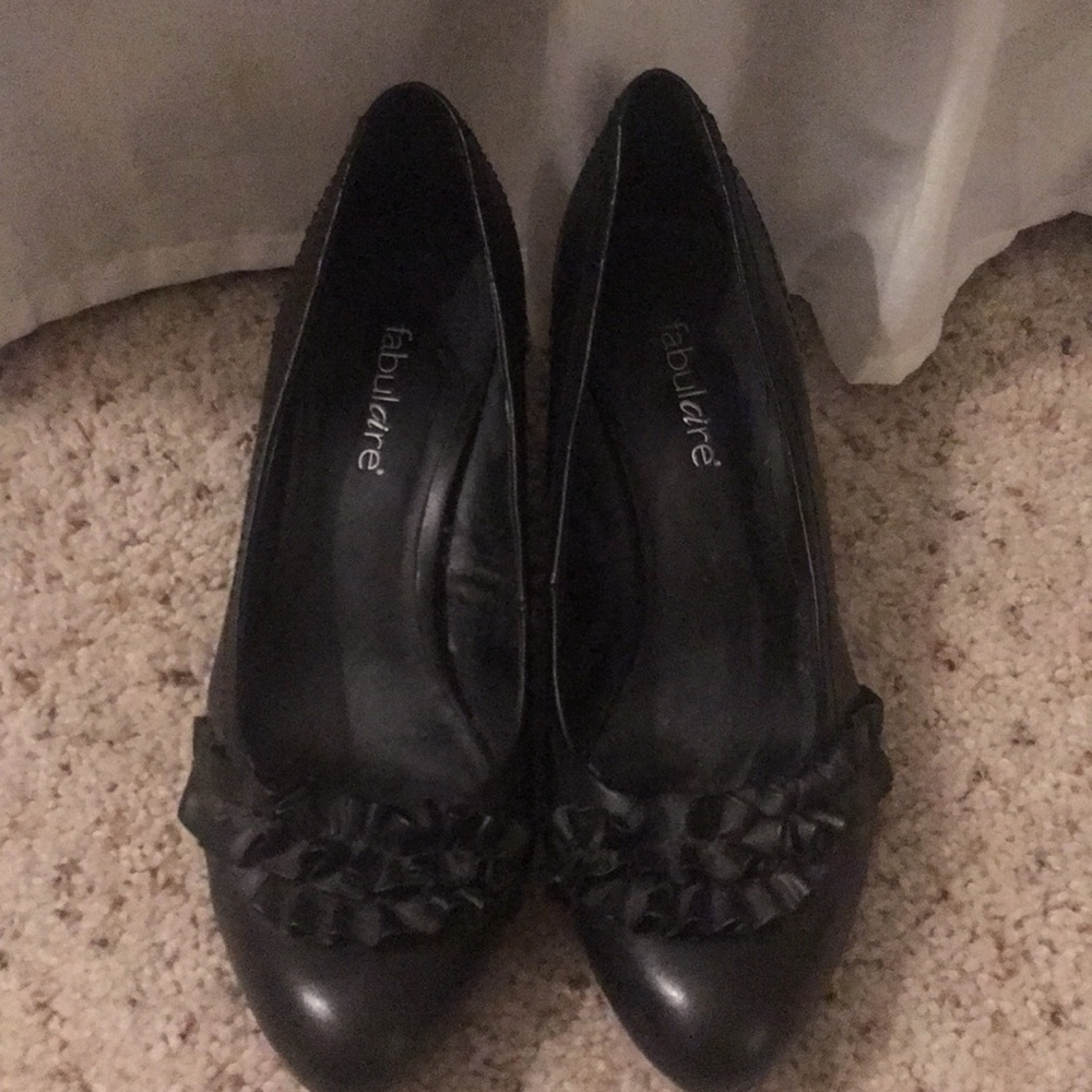 Black heels